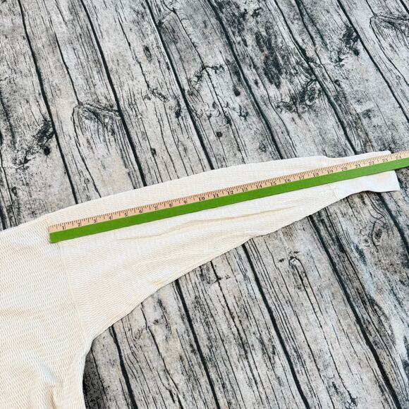 VTG Long Mayo Spruce Men L Thermal Waffle Knit Long Sleeve Top Utility Stretchy - Picture 9 of 9